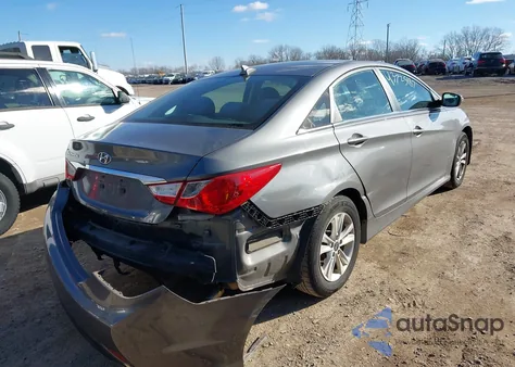 2014 Hyundai Sonata Gls z USA, uszkodzony, nr VIN 5NPEB4AC4EH884261
